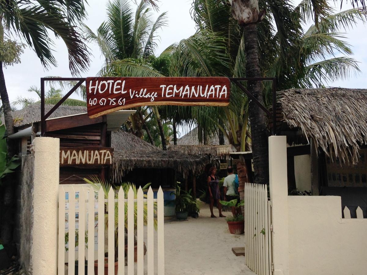 Village Temanuata Bora Bora Exterior foto